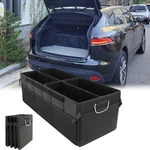 For Chevy Tahoe Trunk Organizer Leather Cargo Folding Black Storage Bin Bag. Fixed Price $75.22.