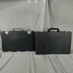 2 Vintage Stow Away Behind Seat Storage Box Hard. Fixed Price $109.99.