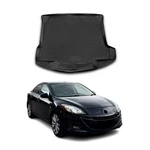 Omac Cargo Mats Liner For Mazda Sedan 2010-2013 Waterproof Tpe Black. Fixed Price $69.99.