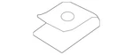 Genuine Volvo Instrument Panel U-nut 30622662. Fixed Price $11.76.