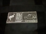 Oem Ford Bronco Hardtop Front Roof Panel Removal Storage Bags. Fixed Price $75.00.