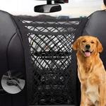 Dog Car Net Barrier 3 Layers With Auto Safety Mesh Organizer, Universal Stretcha. Fixed Price $14.63.