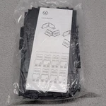 Volkswagen Cargo Blocks Set Of 8 Black Plastic Oem Trunk Organizer Divider. Fixed Price $24.99.