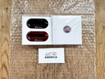 Fob Decorative Clip-on Covers Fiat 500L Red Metallic & Black Pair Oem Mopar. Fixed Price $49.45.