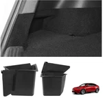 2022-2024 Tesla Model Y 5-SEATER Waterproof Trunk Organizer Bins W/carpeted Lip. Fixed Price $67.00.
