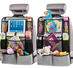 Helteko Car Organizer, Kick Mats Protector With Touch Gray. Fixed Price $39.99.