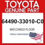 Toyota Genuine 6449033010C0 Tray Assy Luggage Compartment Side 64490-33010-C0. Fixed Price $85.38.