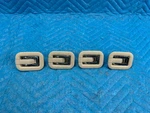 Oem Lexus GX470 Trunk Cargo Net Hooks IVORY:LH00 4PC Set 66317-28010 2003-2009. Fixed Price $95.00.