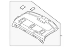 Genuine Mazda Package Tray Trim GJL2-68-3A0G-02. Fixed Price $318.18.