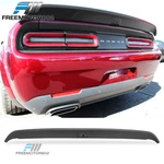Fits 08-23 Dodge Challenger Trunk Spoiler W/ Camera Cover Matte Black Abs. Fixed Price $103.99.