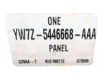Ford Panel Asm Rear Package Tra YW7Z5446668AAA New Oem. Fixed Price $20.30.