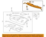 Gm Oem 15-19 Ats Rear Body Floor Interior Trim-lower 23228740. Fixed Price $58.79.