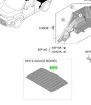 Genuine Kia Mat Assembly-luggage Cov 85710-K0000WK. Fixed Price $173.43.