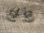 Toyota Sequoia 4RUNNER Sienna Rear Cargo Net Clips 64267-0C010 Pair Used Tan. Fixed Price $12.45.