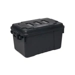 Plano 14 Gal. Storage Box In Black 3PK. Fixed Price $58.99.
