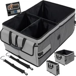 Gorilla Grip Large Capacity Sturdy Trunk Storage Organizer, Slip And Gray. Fixed Price $72.51.