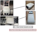 Front Center Console Black Lid Only Oem 14-18 Ford Transcnct. Fixed Price $75.00.