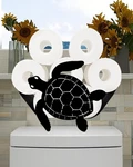 Sea Turtle Toilet Tissue Holder,animal Holders,decorative Metal Papers .... Fixed Price $47.49.