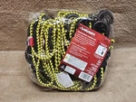Husky Cargo Net Bungee Cord Hook Tie-down End Type Adjustable Yellow And Black. Fixed Price $15.95.