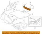 Gm Oem 16-20 CT6 Rear Body Floor Interior Trim-net 84148084. Fixed Price $31.47.