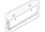 Genuine Land-rover Lift-gate Trim LR082328. Fixed Price $523.79.