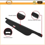 Black Retractable Trunk Security Shield Cargo Cover For 2023-2025 Honda Cr-v. Fixed Price $67.77.