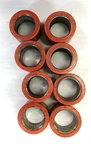 Used Oem Arctic Cat Red Rollers 0823-164 Artic. Fixed Price $47.50.