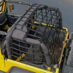 Mesh Roof Top Net Restrict System Trunk Cargo For Jeep Wrangler 1997-2006 Tj. Fixed Price $72.99.