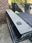 2009 Dodge Ram 2500 Rear Under Seat Cargo Box Grey. Fixed Price $150.00.