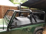 Rare Genuine Nas Land Rover Defender 90 Full Tonneau Cover. Fixed Price $1425.00.