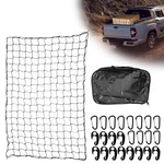 Jiayan Latex Elastic Truck Cargo Netting 4'X6' Stretches To 4FT 6FT, Black. Fixed Price $28.88.