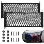 Red Wolf 2 Pcs Universal Elastic Mesh Netting Car Pouch For Trunk Rv Boats Ho.... Fixed Price $35.97.