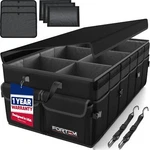 Fortem Car Trunk Organizer, Collapsible Multi Compartment Suv Fold.... Fixed Price $101.98.