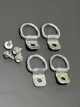 2004-2017 Toyota Prius Rear Trunk Cargo Net Area Holder Clip Hook Oem Rings. Fixed Price $14.99.