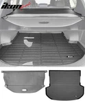 Fits 21-23 Hyundai Santa Fe 3D Tpe Trunk Mat Cargo Liner Pad + Gray Cover. Fixed Price $98.99.
