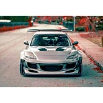 Nrg 69" Carbon Fiber Wing Trunk Spoiler Fits Mazda RX7 RX8 FC3S FD3S SE3P. Fixed Price $450.00.
