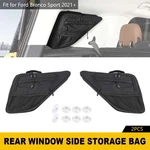 2PACK Rear Side Window Storage Bag Toolkit Organizer Ford Bronco Sport 2021+. Fixed Price $76.99.