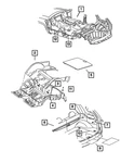 Genuine Mopar Cargo Net 55196839AB. Fixed Price $114.63.