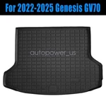 Tpe All-weather 3D Trunk Cargo Liner Floor Mat For 2022-2025 Genesis GV70 Black. Fixed Price $43.99.