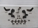 87-93 Ford Mustang Complete Rear Seat Mounting Brackets W/ Bolts Hardware Gt Lx. Fixed Price $169.69.