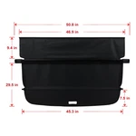 Retractable Rear Cargo Cover For Subaru Outback 2020 2021 2022 2023 2024. Fixed Price $74.19.