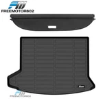 Fits 19-25 Cadillac XT4 3D Molded Tpe Trunk Mat Cargo Boot Liner + Cover. Fixed Price $100.99.