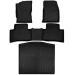 Floor Mats + Cargo Trunk Liner Fits Toyota Corolla Cross 2022-2024 Black Set. Fixed Price $88.34.