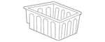Genuine Gm Jet Black Rear Compartment Side Trim Panel Tray 22759883. Fixed Price $117.21.