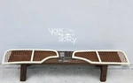 Vw Volkswagen Vintage Van Bay Window Dash Bambus Parcel Tray 68-79. Fixed Price $175.00.