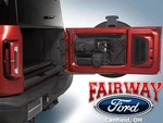 21 Thru 25 Bronco Oem Ford Black Molle Grate Storage System Rear Swing Gate. Fixed Price $149.95.