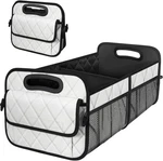 Deosk 50L Waterproof Trunk Organizer Suv Car Accessories Storage Bag Beige. Fixed Price $33.06.