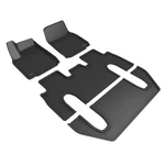 3D Maxpider Kagu Floor Liner Mats Black Rows For Tesla 6-SEAT 2022 2026. Fixed Price $323.99.