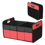 Yssoa 2 Compartments Car Trunk Organizer, 600D Waterproof Oxford Polyester. Fixed Price $52.69.