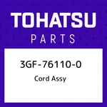 3GF-76110-0 Tohatsu Cord Assy 3GF761100, New Genuine Oem Part. Fixed Price $695.18.